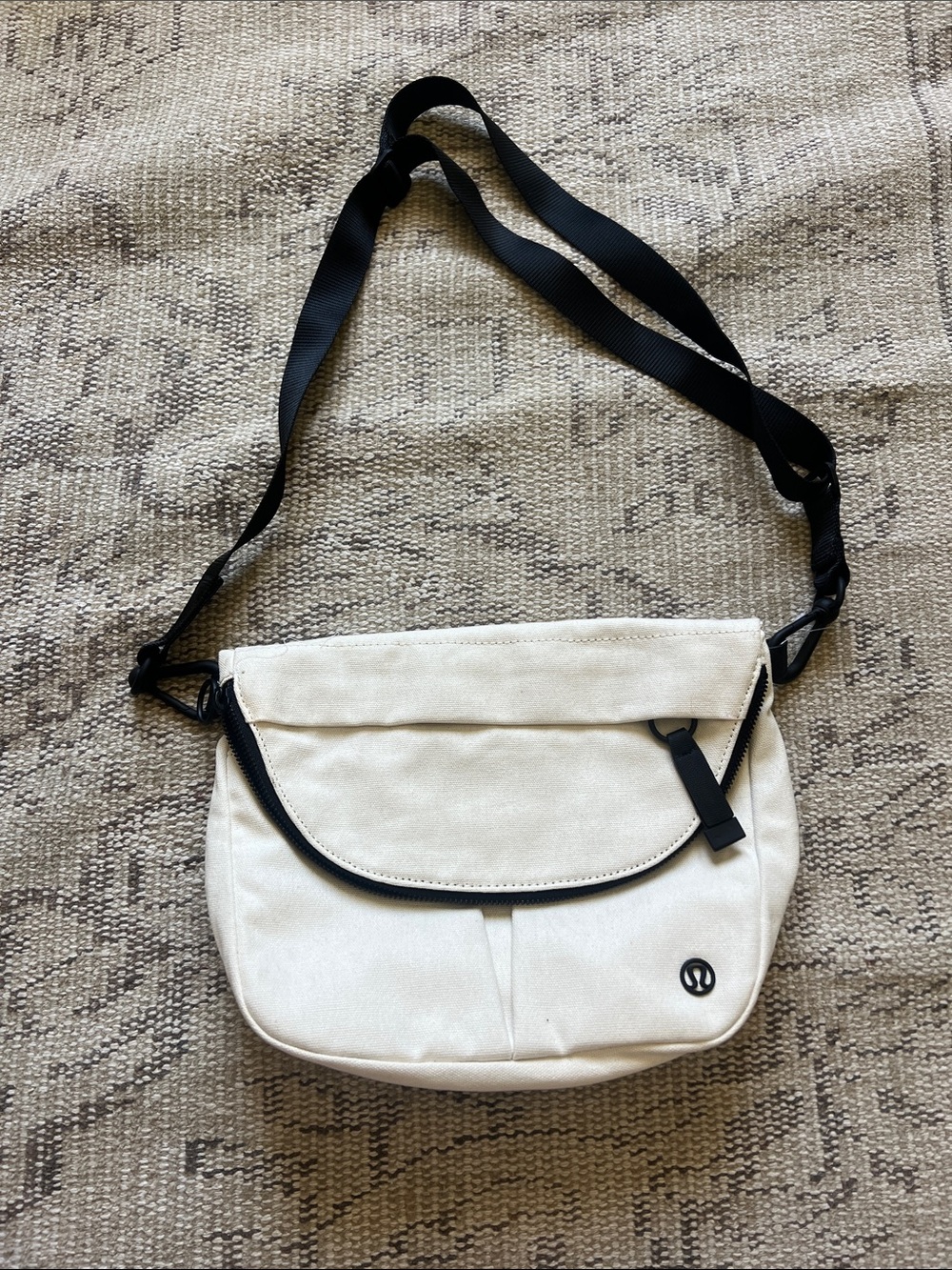 All Night Festival lululemon athletica Cream and Black Crossbody Bag